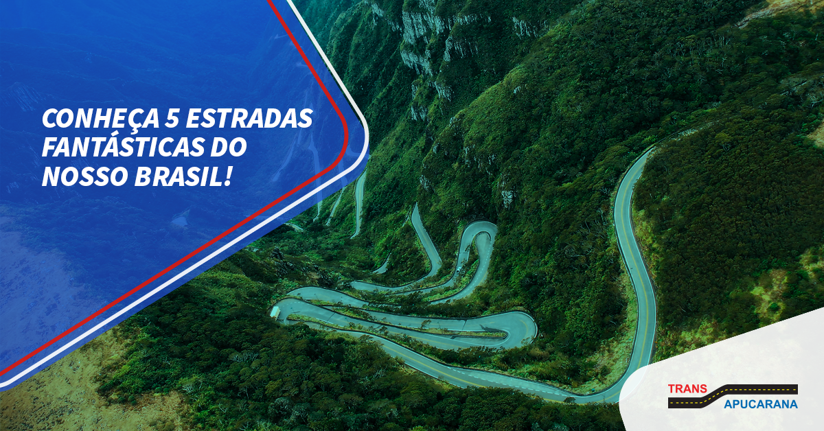 Conheça 5 estradas fantásticas do nosso Brasil - Que o Brasil é cheio de belezas naturais e paisagens de tirar o fôlego você está cansado de saber (e ver!). Resolvemos separar as mais belas. Vem conferir com a gente!