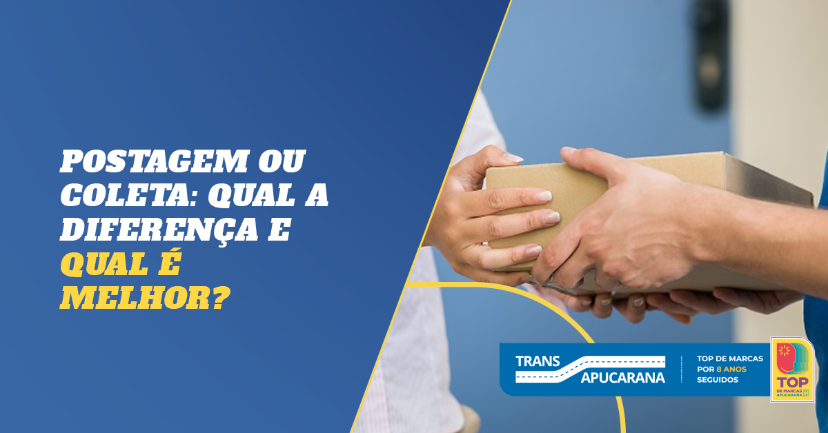 Postagem ou coleta: qual a diferença e qual é melhor? - Quando as encomendas estão prontas para serem enviadas aos clientes, existem duas formas para se fazer a expedição: a postagem ou coleta das mercadorias.