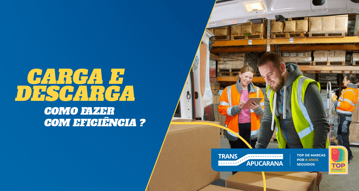 Carga e descarga: como fazer com eficiência? - Afinal, o que é carga e descarga de caminhões? É nada mais, nada menos que o processo de adicionar produtos ao veículo com segurança antes delas serem transportadas.